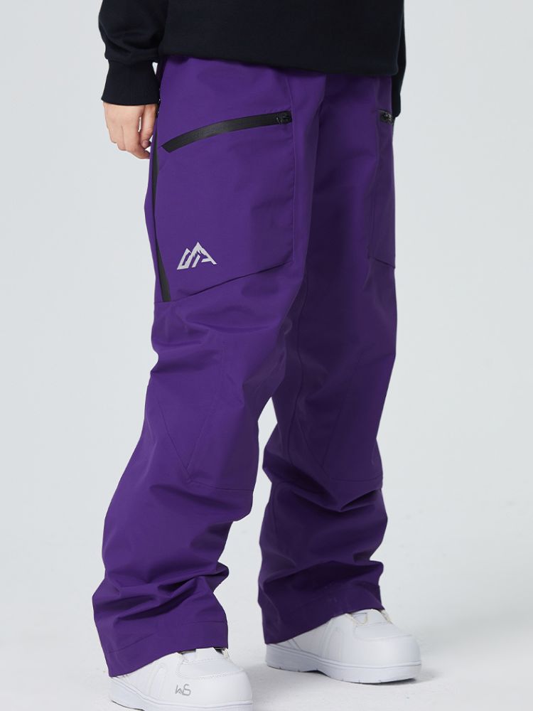 Side Zipper Snow Pants - Men's | Searipe