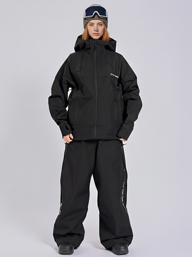 3L Stormbird Baggy Shell Ski Jacket - Unisex | Doorek