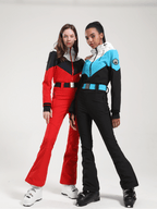 Vintage Color-Block Ski Suit - Women's | Gsou Snow