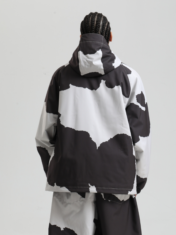 Bold Cow Print 20K Snow Jacket - Men's | Gsou Snow