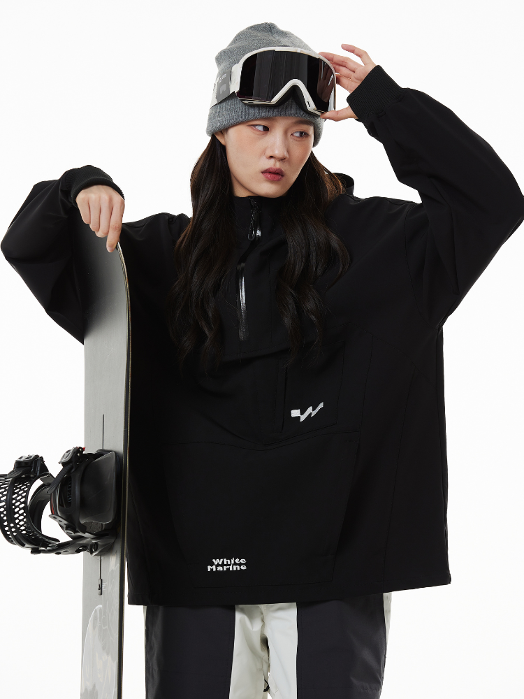 Sail 15K/15K Water-Repellent Snowboard Hoodie - Unisex | WhiteMarine