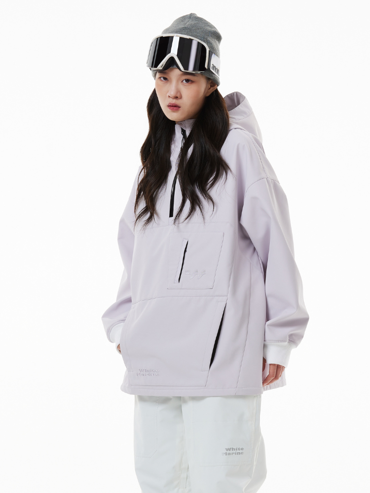 Sail 15K/15K Water-Repellent Snowboard Hoodie - Unisex | WhiteMarine