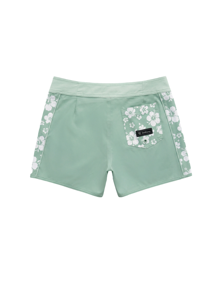 Floral Print Quick-Dry Surf Board Shorts – Women's | ChillHang