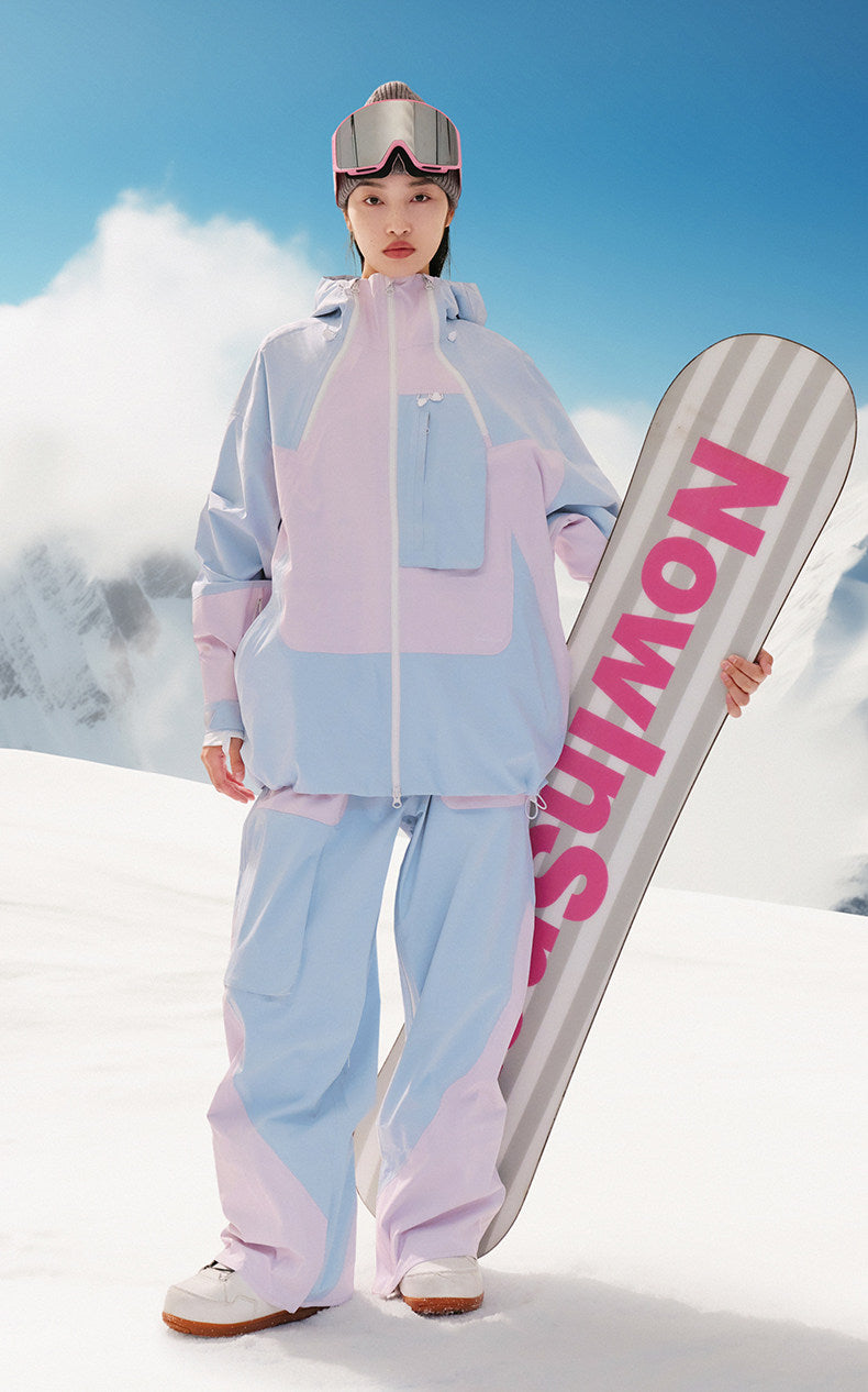 SuperB Color Blend Snow Tech Shell Ski Jacket - Unisex | NowInSnow