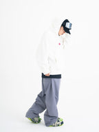 Grey Baggy Snow Pants - Men's | TRICKER
