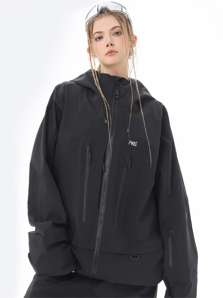 Dermizax 3L RECCO® Shell Ski Jacket – Unisex | POMT