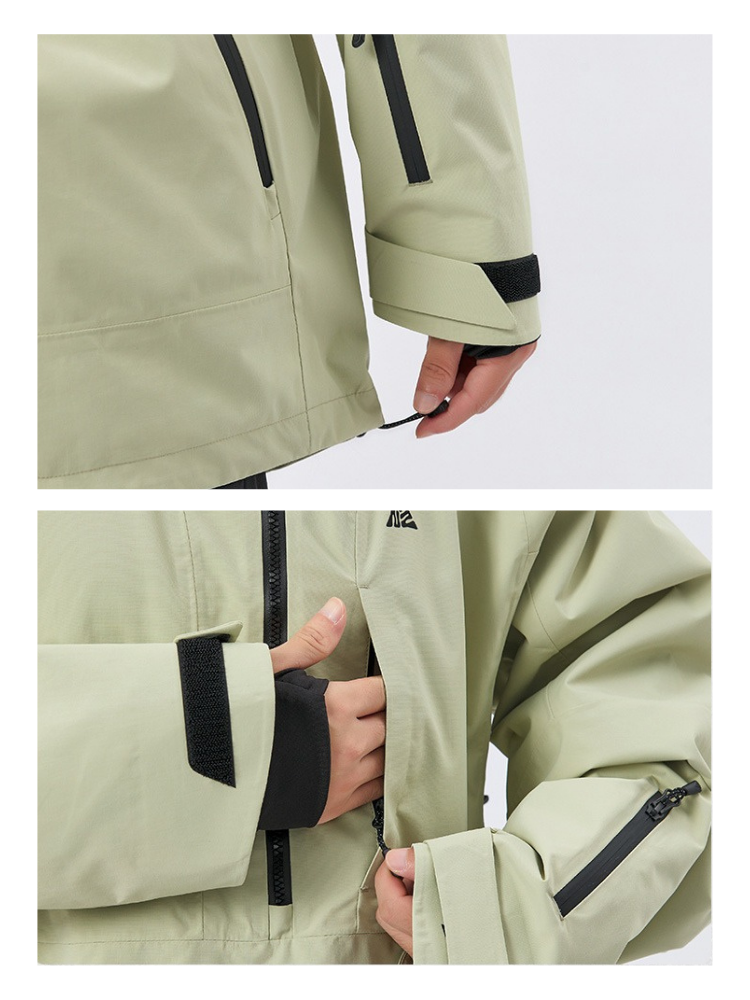 Shield Lite 3L Half-Zip Shell Jacket – Unisex | NANDN