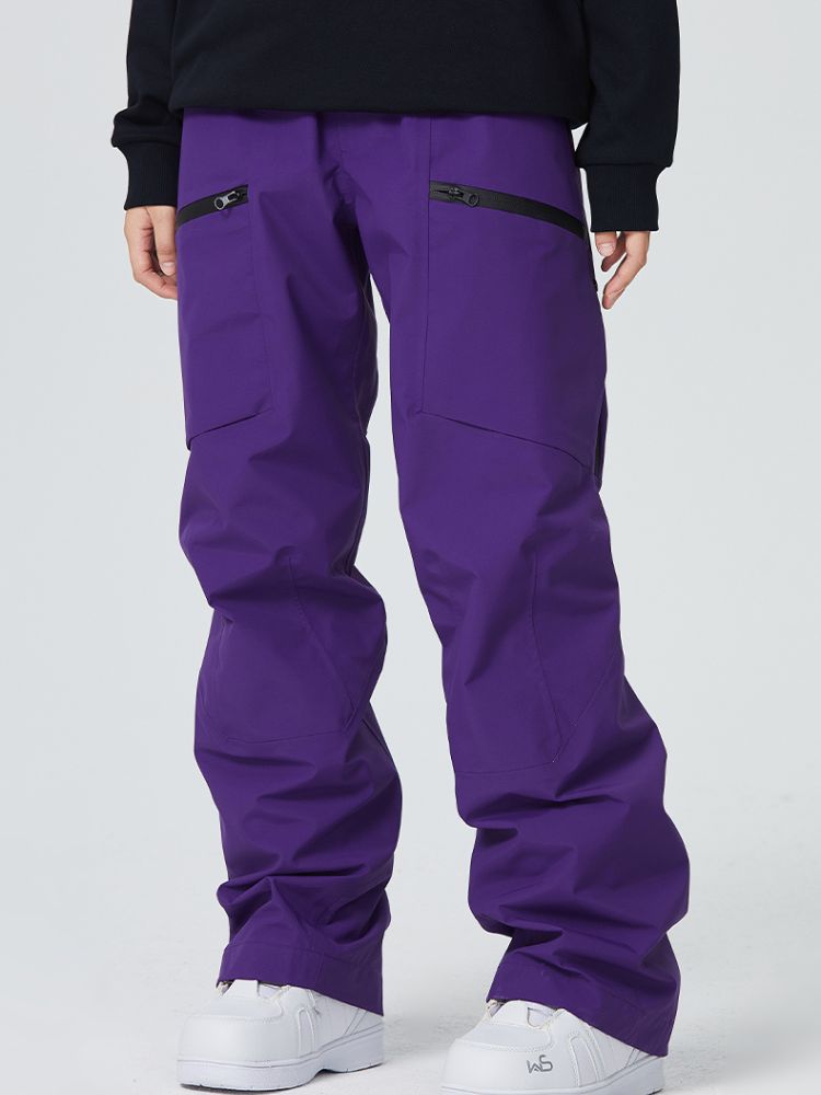 Side Zipper Snow Pants - Men's | Searipe