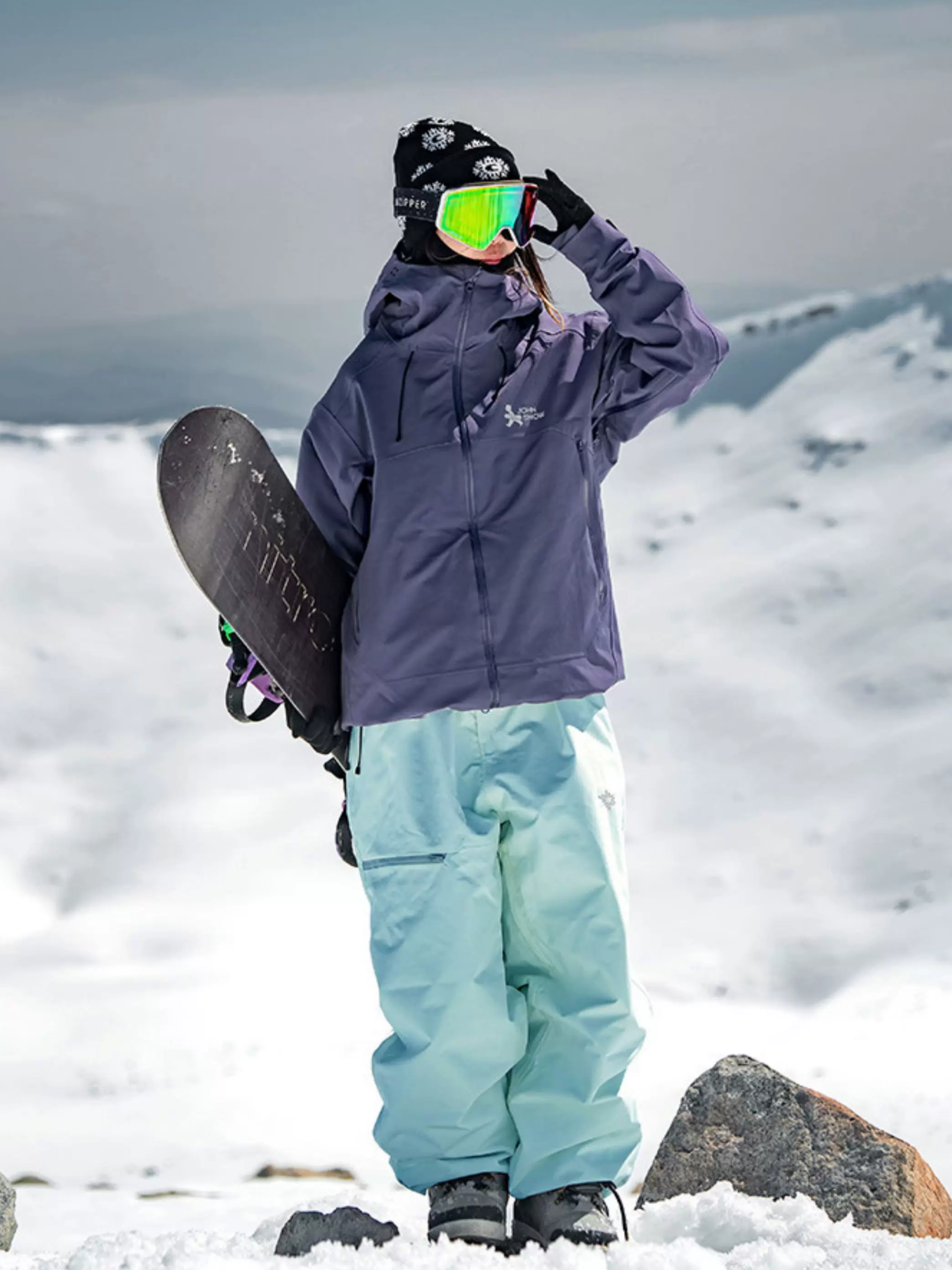 ChillMotion All-Weather Baggy Cargo Snowboard Pants – Unisex | John Snow