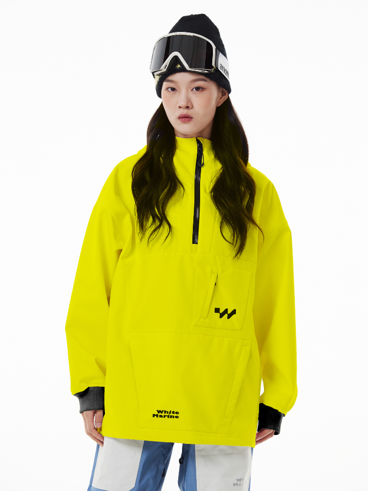 Sail 15K/15K Water-Repellent Snowboard Hoodie - Unisex | WhiteMarine