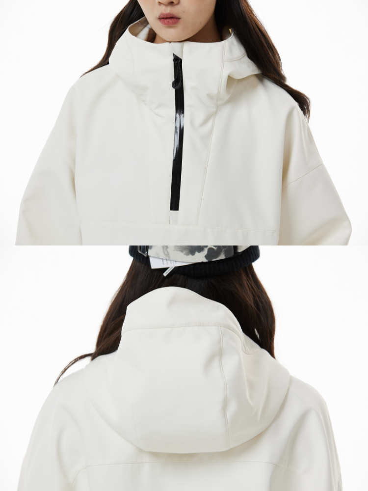 Sail 15K/15K Water-Repellent Snowboard Hoodie - Unisex | WhiteMarine
