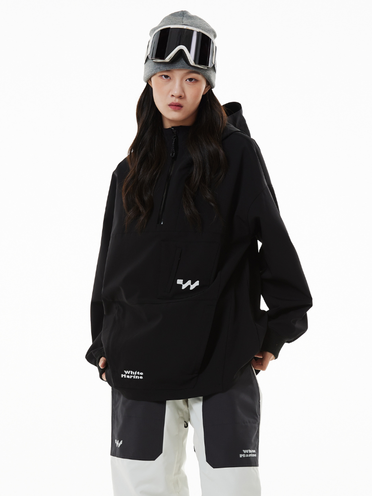 Sail 15K/15K Water-Repellent Snowboard Hoodie - Unisex | WhiteMarine