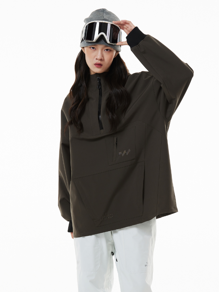 Sail 15K/15K Water-Repellent Snowboard Hoodie - Unisex | WhiteMarine