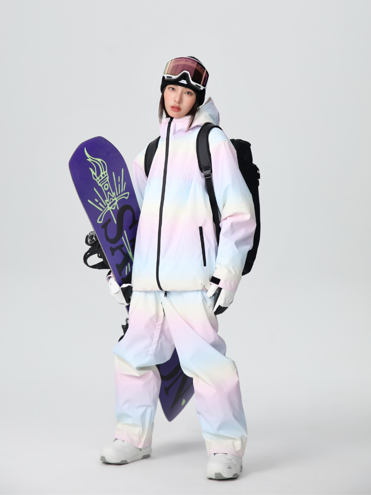 Searipe Glitter Ice Cream Snow Suit - Women's