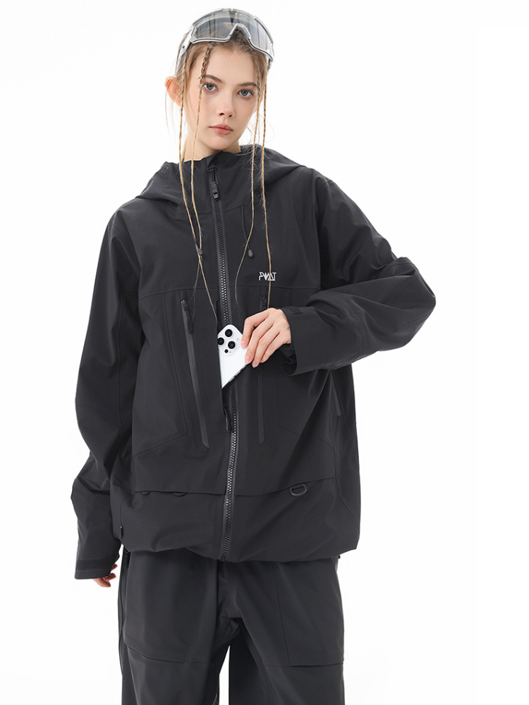 Dermizax 3L RECCO® Shell Ski Jacket – Unisex | POMT