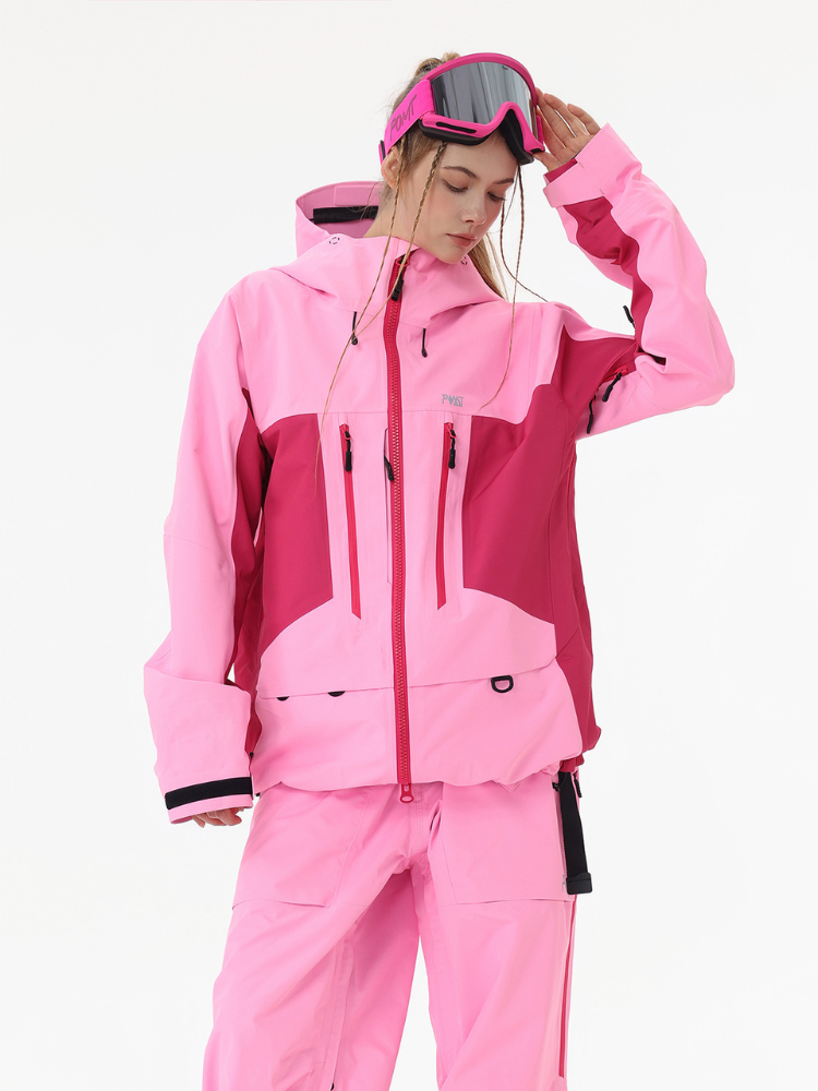 Aurora 3L RECCO® All-Mountain Shell Ski Jacket – Unisex | POMT
