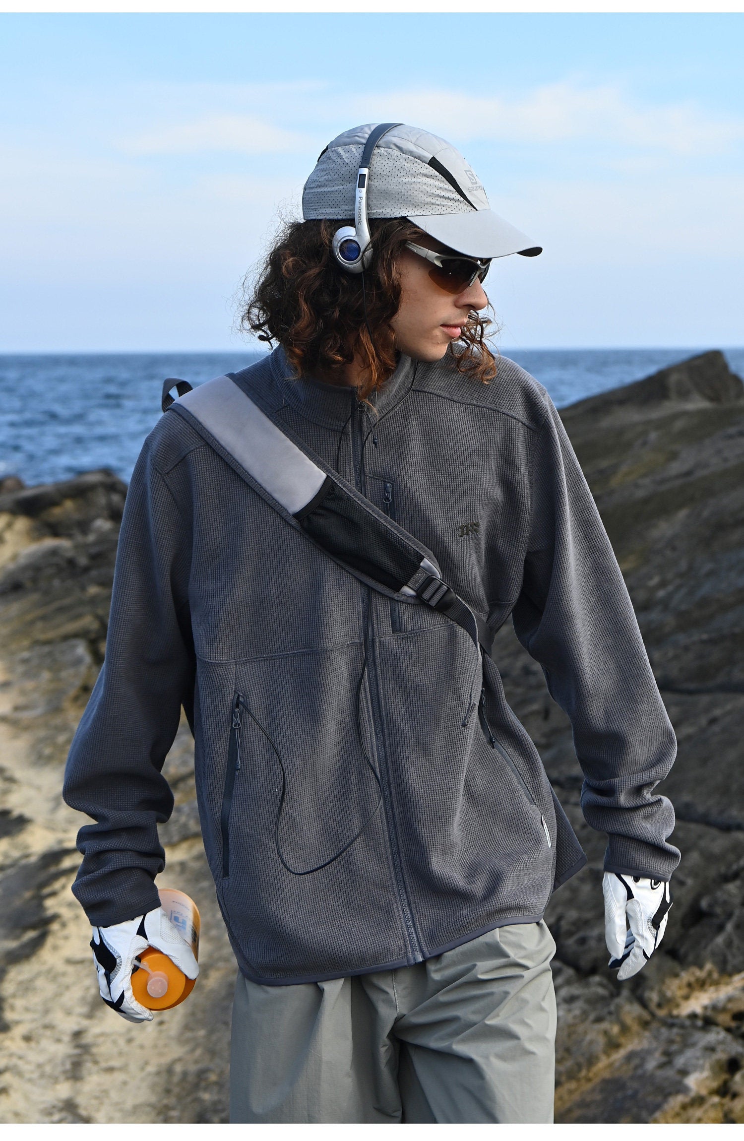 360G Waffle 5A Antibacterial Zip Sweatshirt – Unisex | NOTHOMME