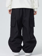 3L Monochrome Baggy Cargo Pants - Unisex | Searipe