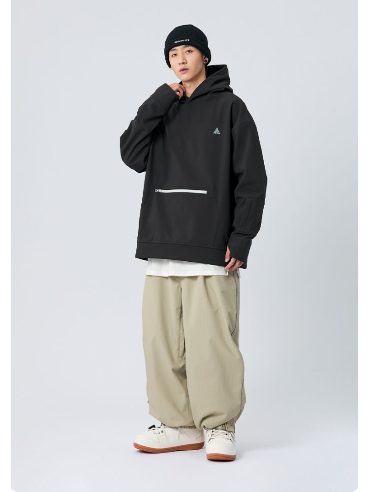 Chic Zip-Pocket 10K Hoodie – Men's | NANDN