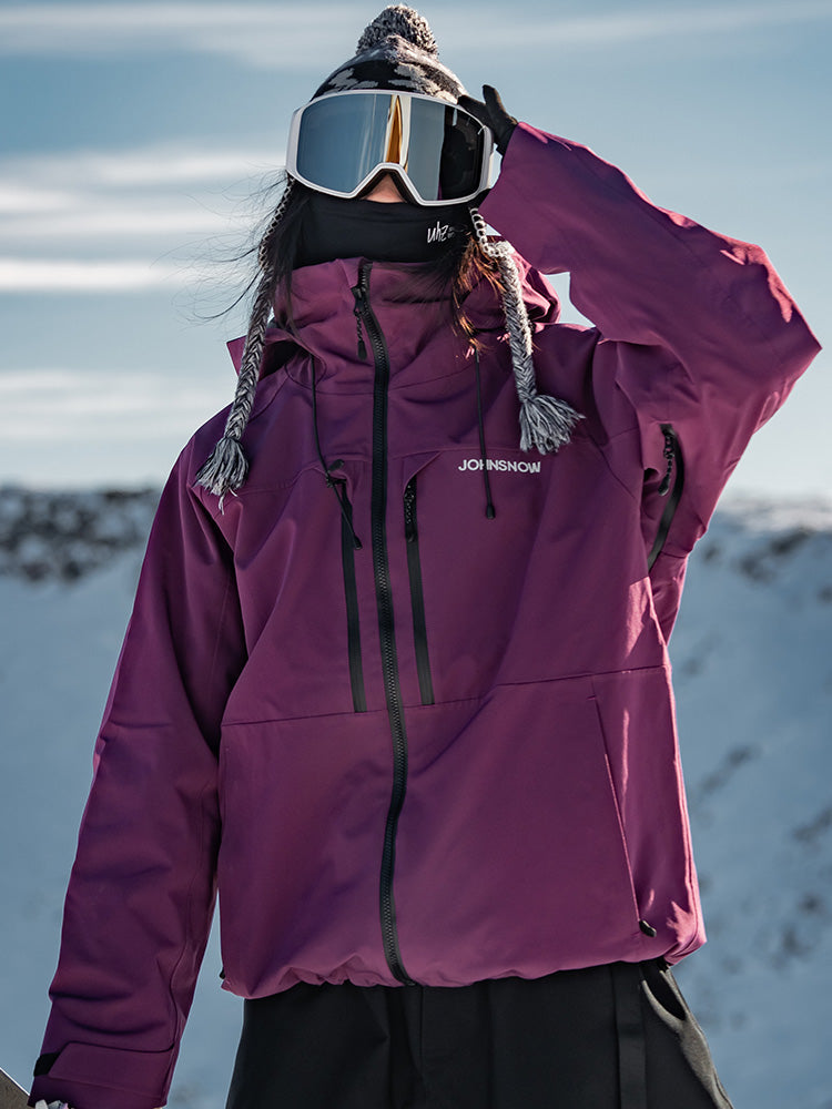 City Trek Insulated Freestyle Snow Jacket  – Unisex | John Snow