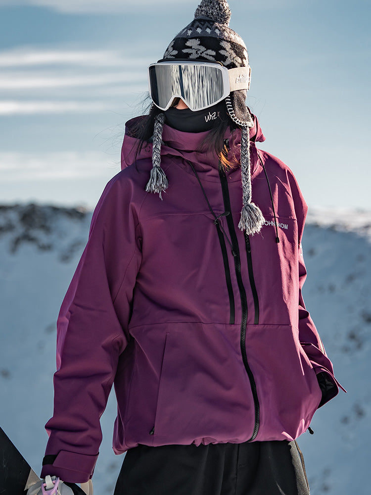 City Trek Insulated Freestyle Snow Jacket  – Unisex | John Snow