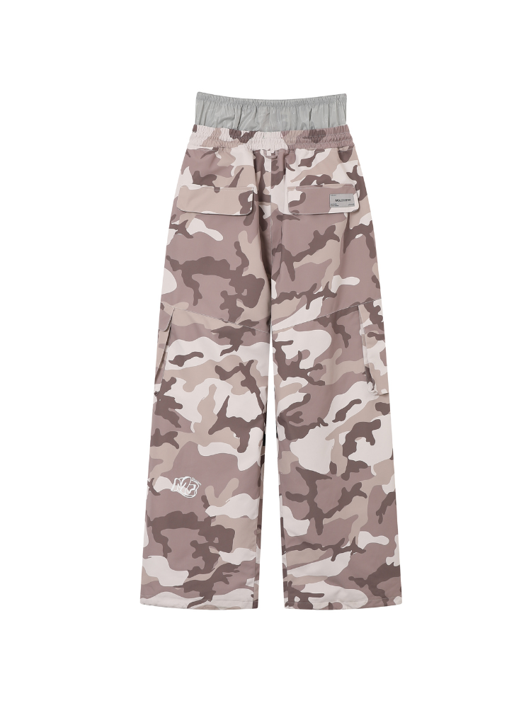 3L Camo Baggy Ski Pants – Unisex | Molocoster