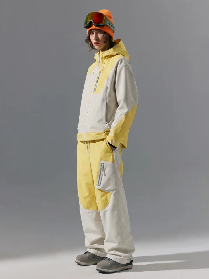 3L Pastel Colorblock Ski Jacket - Unisex | NowInSnow