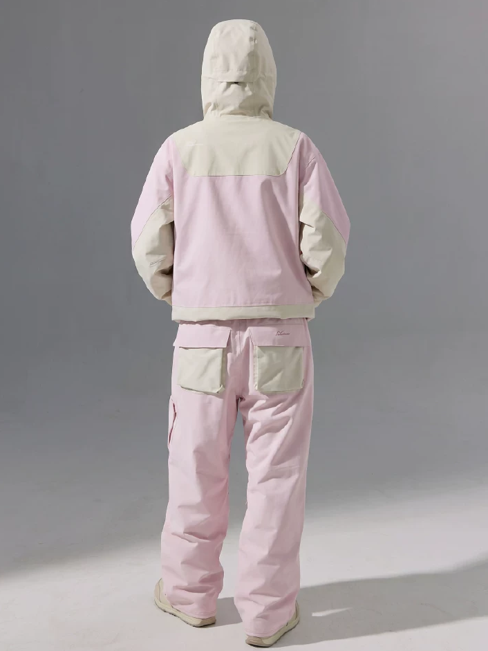 3L Pastel Colorblock Ski Pants - Unisex | NowInSnow