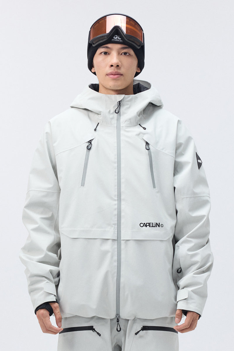 Haku  3L Insulated Snowboard Jacket –  Unisex | Capelin Crew