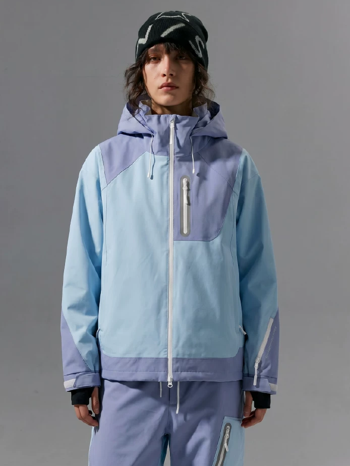3L Pastel Colorblock Ski Jacket - Unisex | NowInSnow