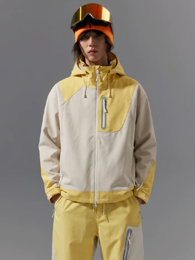 3L Pastel Colorblock Ski Jacket - Unisex | NowInSnow
