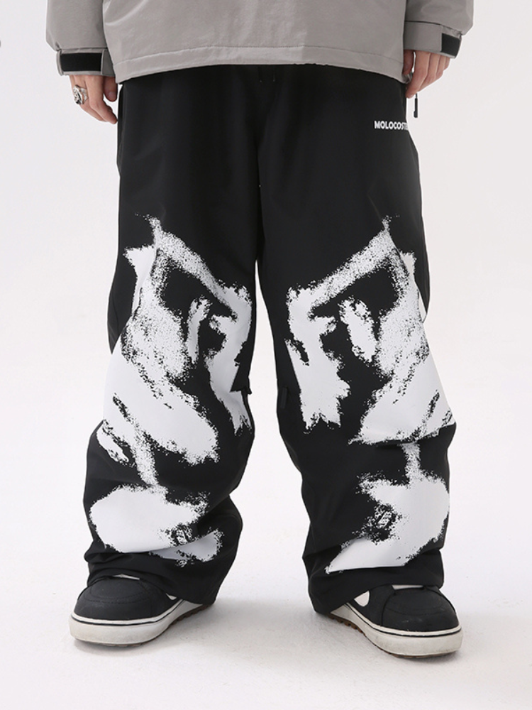 Molocoster Graffiti Street Ski Pants – Unisex