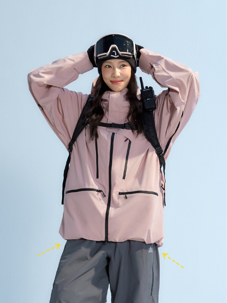 NANDN 3L Alpine Insulated Ski Jacket - Men's