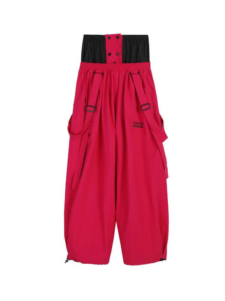 Suspender Baggy Snow Pants - Unisex | Doorek