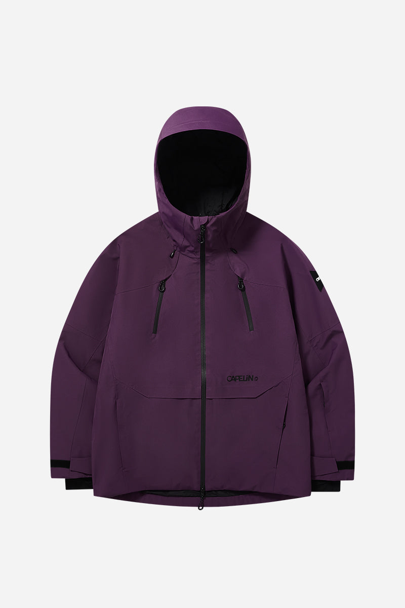 Haku  3L Insulated Snowboard Jacket –  Unisex | Capelin Crew