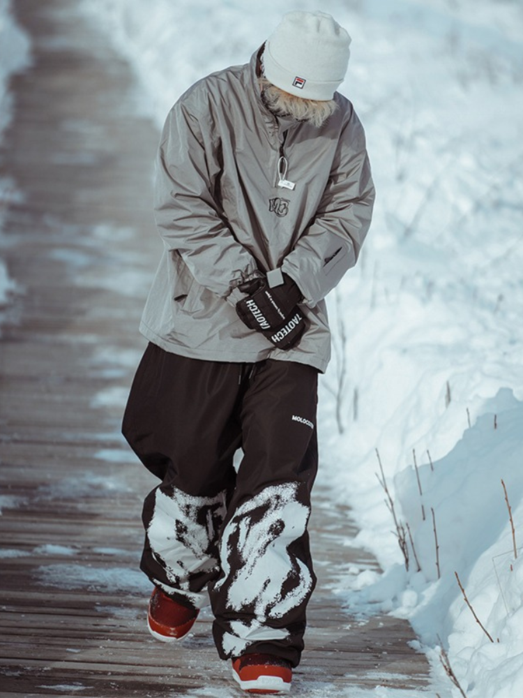 Molocoster Graffiti Street Ski Pants – Unisex