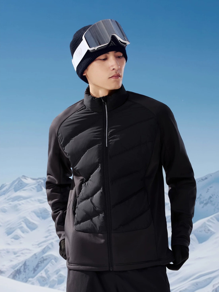 90% White Duck Down Hybrid Ski Mid Layer – Men's | High Experience