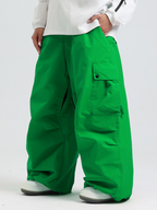 Baggy Loose Fit Cargo Snowboard Pants - Unisex | Gsou Snow