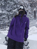 Basic Chic Half-zip Insulated Hoodie - Unisex | Searipe