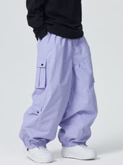 3L Monochrome Baggy Cargo Pants - Unisex | Searipe