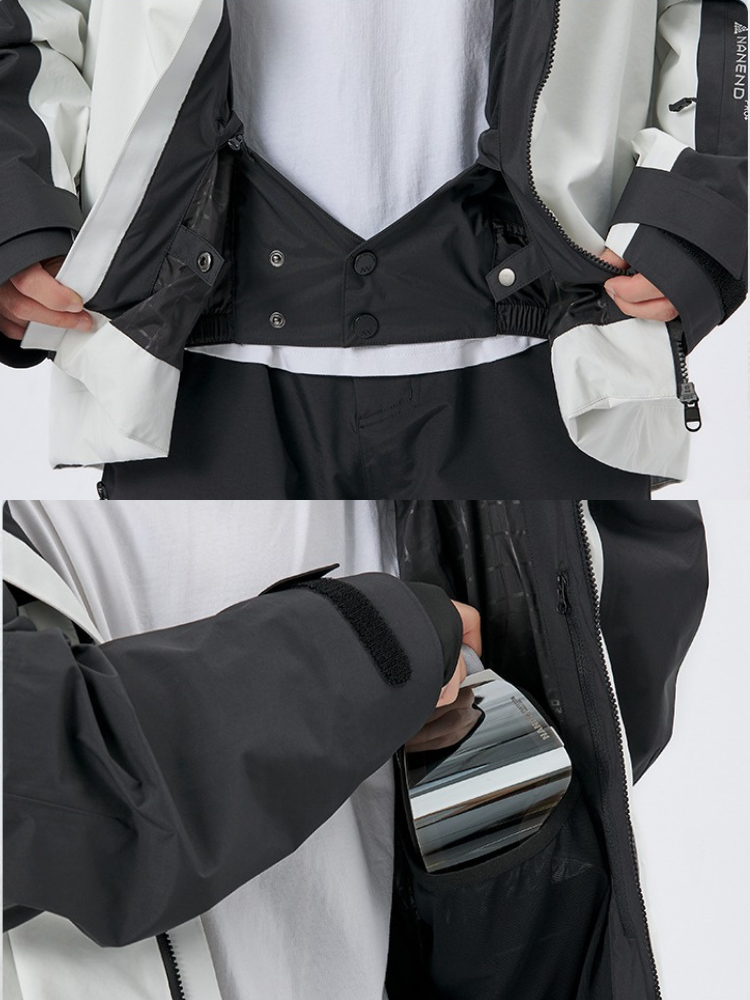 SummitEdge Pro 3L Insulated Ski Jacket – Men's | NANDN