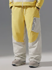 3L Pastel Colorblock Ski Pants - Unisex | NowInSnow