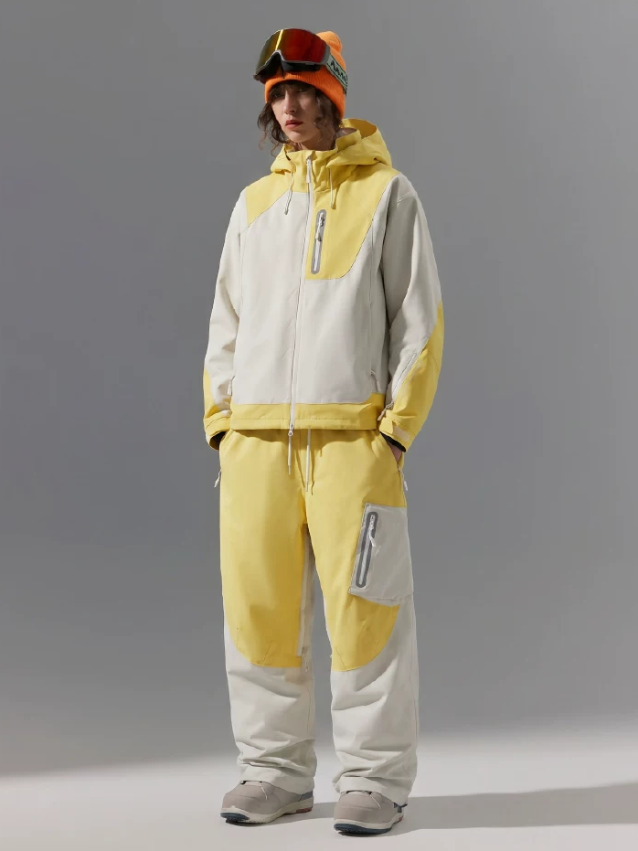 3L Pastel Colorblock Ski Jacket - Unisex | NowInSnow