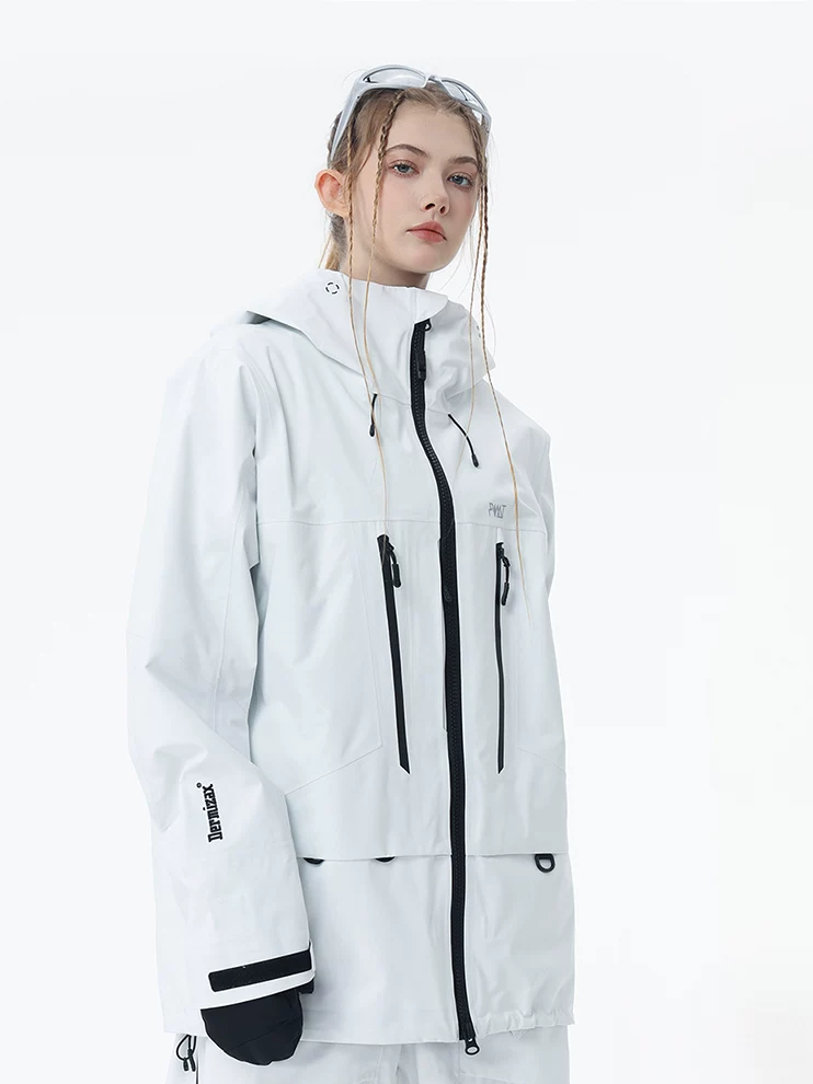 Dermizax 3L RECCO® Shell Ski Jacket – Unisex | POMT