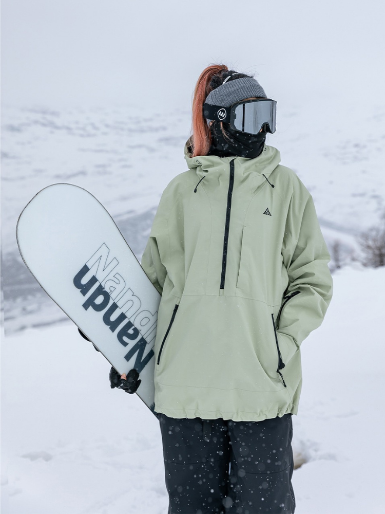 Shield Lite 3L Half-Zip Shell Jacket – Unisex | NANDN