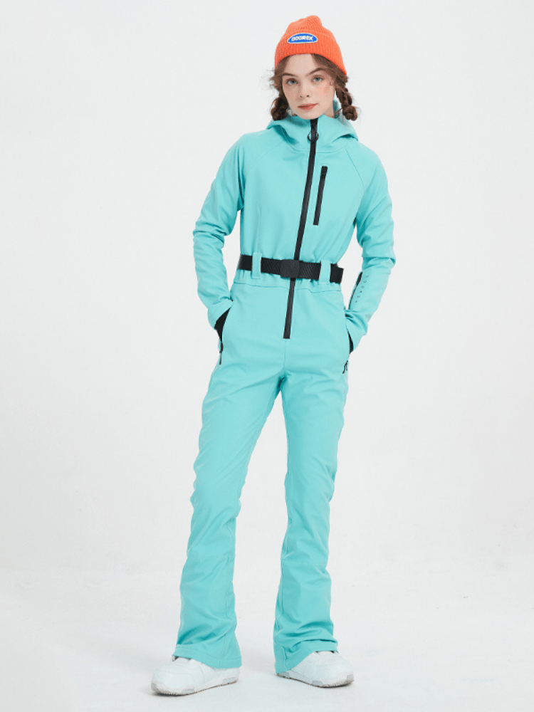 Slim Fit Ski Jumpsuit - Women's | Doorek