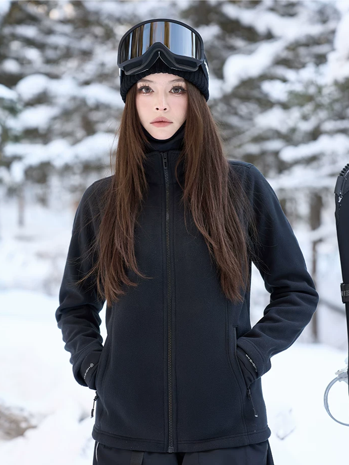 Polar Fleece Ski Midlayer Jacket – Unisex | High Experience