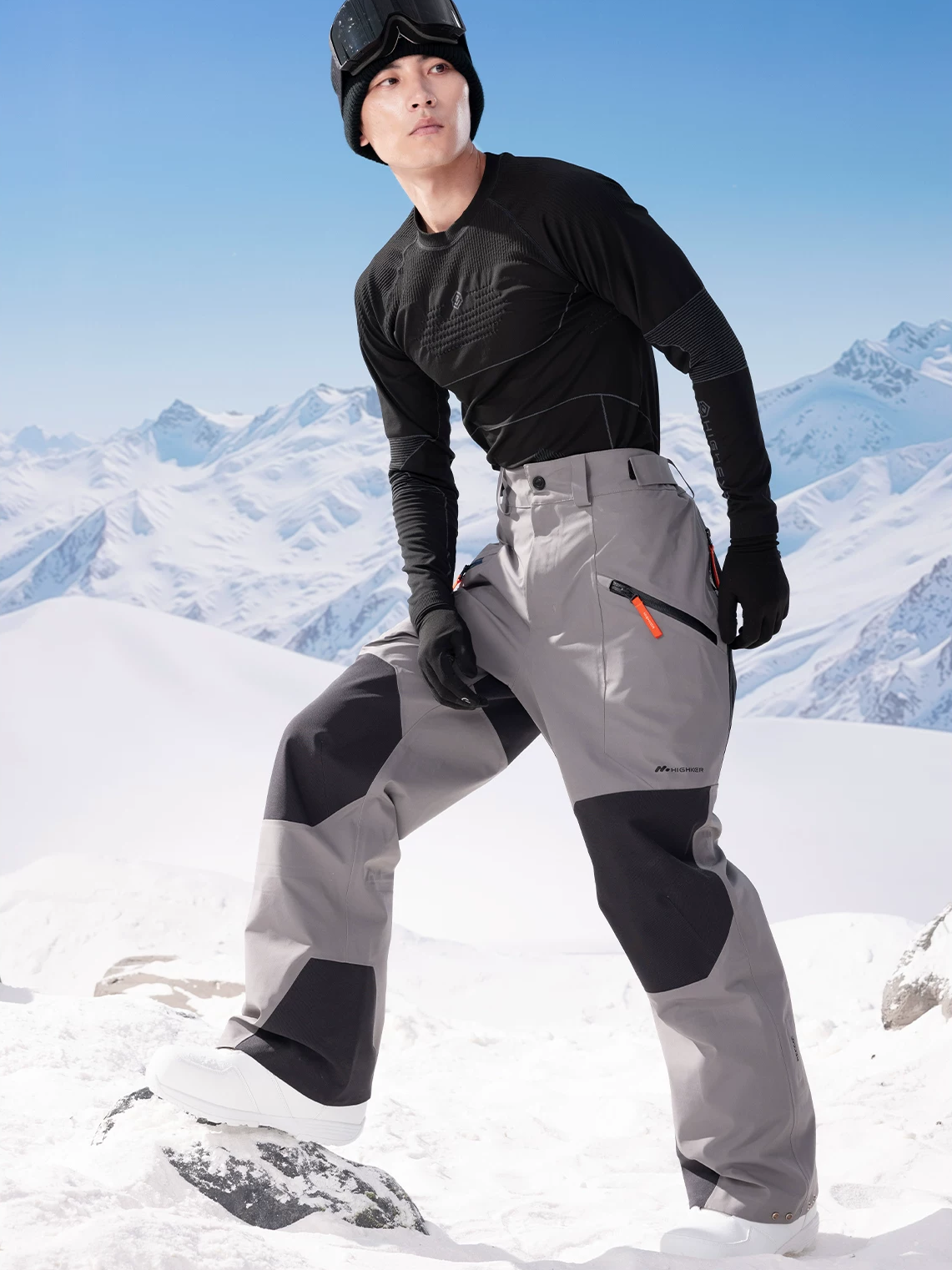 3L Technical Freeride Shell Ski Pants – Unisex | High Experience