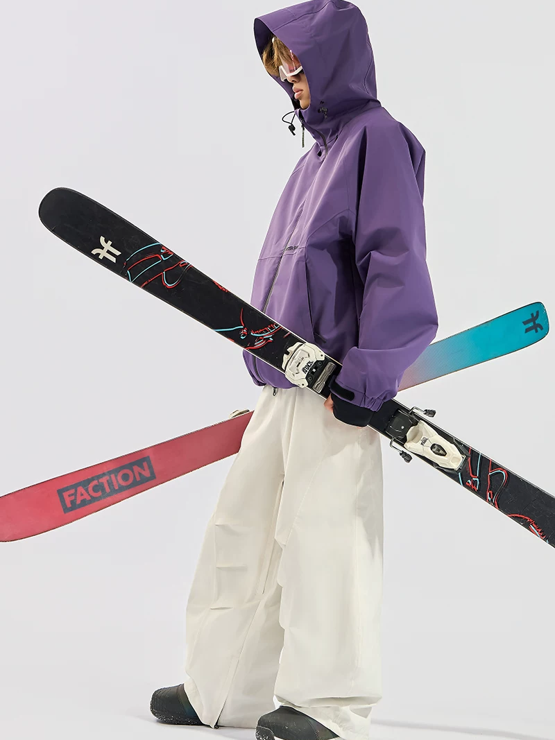 3L Curved Baggy Snowboard & Ski Pants – Unisex | Doorek