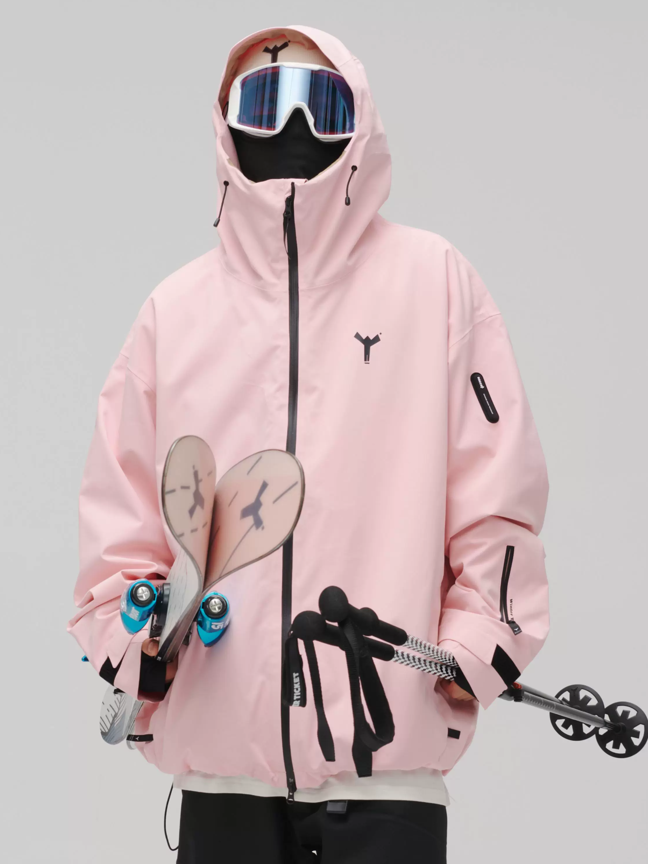 Blue Motion 3L Baggy Freestyle Ski Jacket - Unisex | Winter Ticket